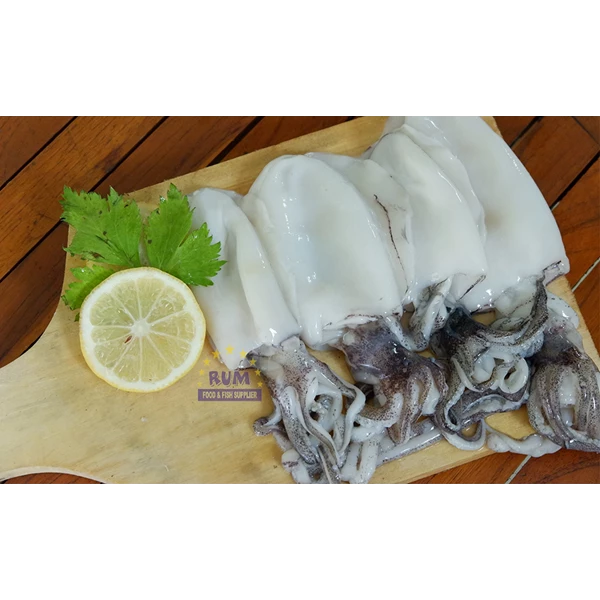 Cuttlefish Whole Clean RUM 500 Gram