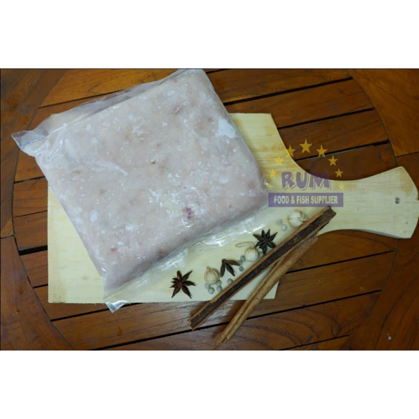 Milled Tenggiri Meat with Skin RUM 500 Gram